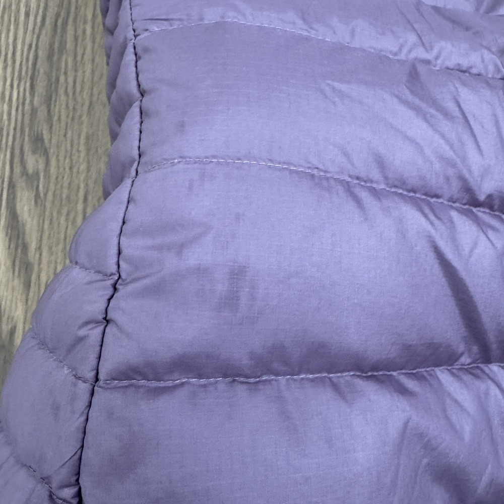 Patagonia‎ Womens Down Vest Size XS Purple Orange Quilted Full Zip Layering Warm - Picture 15 of 16